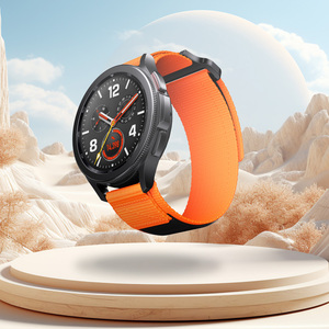 สายไนลอน22มม. 20มม. สำหรับ <span class=keywords><strong>Samsung</strong></span> Galaxy WATCH 6 5 <span class=keywords><strong>4</strong></span> 44มม. 5Pro 6กำไล S3เกียร์47มม. แบบสปอร์ตสำหรับ Huawei Ultimate BAND - Product Image 4