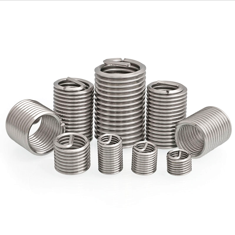 Hot Selling New Type Fasteners M2-M24 Tailless Thread Insert Steel Aluminium Brass Wood Zinc Carton Packing Various Materials