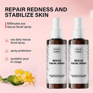 जैविक तुरंत लालिमा शांत मुँहासे उपचार लाइसेंसी रूट स्प्रे चेहरे आपातकालीन मरम्मत मॉइस्चराइजिंग टोनर - Product Image 4