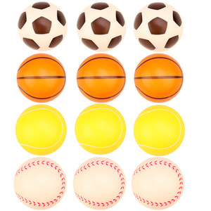 1pcs Sponge Soft <b>Ball</b> Children Basketball Football Toys Decompression Release <b>Ball</b> <b>Squeeze</b> Toys Stress <b>Ball</b> - Product Image 1