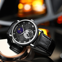 Kimsoun K-2024A 3atm Imperméable À L'eau Lumineux D'affaires Montres Hommes Montre-Bracelet Accessoires