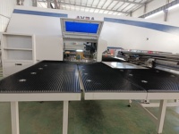Máquina Punzonadora CNC para Acero Inoxidable, Acero al Carbono y Aluminio