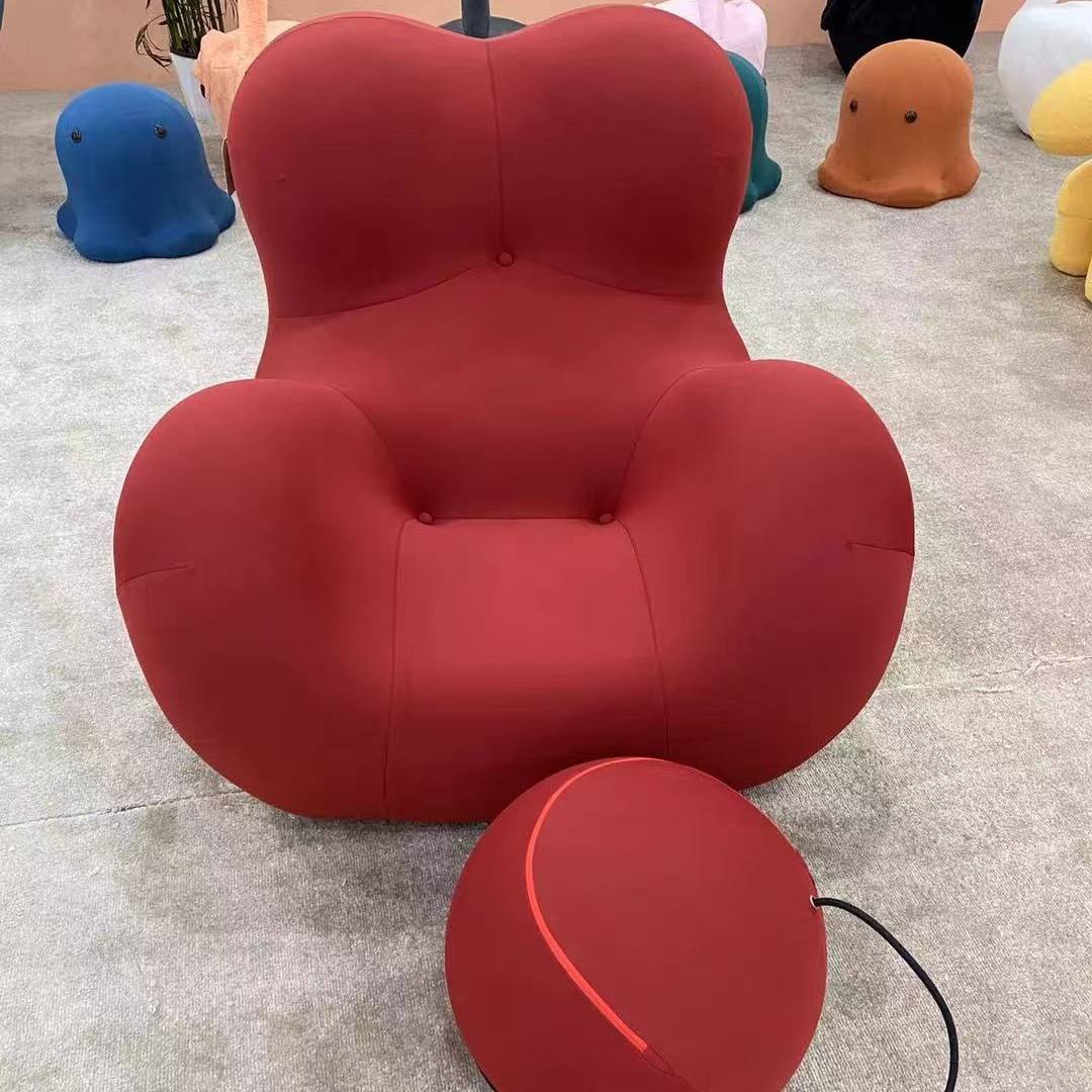 Ice silk chinois rouge 118cm grand canapé [livraison à votre porte]