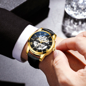 Men's Watches, <strong>Automatic</strong> Mechanical <strong>Chronograph</strong> Waterproof - Product Image 3