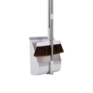 Set Broom And Scoop Dustpan With Handle Spinng Cordless Plastic Rod For Mini Chopper Portable Hand Push Rubber