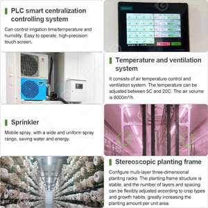 Hall 16ft Vertical Indoor Mushroom Growing Shipping Container Smart System Farm Manufacturer <b>Machine</b> - Product Image 3