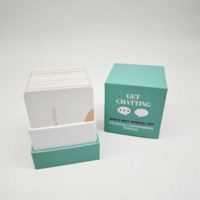 Boîte d'Impression de Cartes de Questions-Réponses Personnalisées pour Jeux de Cartes Pour Adultes, Familles et Couples