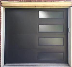 Ventas al por mayor Diseño <span class=keywords><strong>de</strong></span> puerta <span class=keywords><strong>de</strong></span> garaje corredera automática aérea <span class=keywords><strong>de</strong></span> acero forjado seccional - Product Image 2