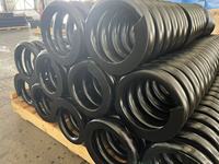 Ressorts de compression industriels spirales personnalisés (acier à ressorts) pour machines de criblage et bancs de travail, directement de l'usine.