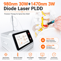 Endolaser PLDD 980nm 1470nm pour la décompression discale laser percutanée, EVLT, varices, hémorroïdes, gynécologie