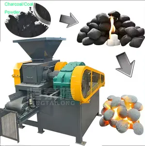 Coke Coal Charcoal Carbon Powder briquetting press machine