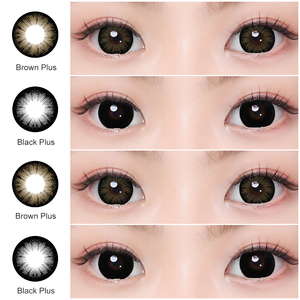 คอนแทคเลนส์ตาโต14.5มม. คอนแทคเลนส์สีดำคอนแทคเลนส์ตุ๊กตาเลนส์ตา16มม. - Product Image 1