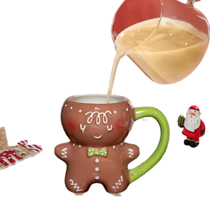 Tazas de Café de Cerámica con Diseño de Frutas Rosadas en Relieve y Patrón de Diamantes, 301-400ml, Aptas para Microondas, Venta al Por Mayor - Product Image 1
