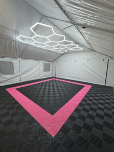 Dalles de sol emboîtables en PP antidérapantes avec drainage pour <span class=keywords><strong>garage</strong></span>, dalles de sol en plastique pour intérieur, design graphique, échantillon gratuit - Product Image 5