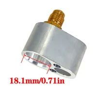 1 set/1 unidad de Conector de Detección de Fugas para Aire Acondicionado de Coche, Bomba de Compresor de Condensador, Interfaz Hembra de 12V para OLIVER