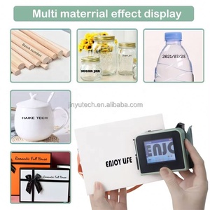 मिनी हैंडहेल्ड इंकजेट प्रिंटर प्रिंट डेट कोडर बैच बैच नंबर इंकजेट कार्टन पैकेजिंग बॉक्स इंकजेट गन - Product Image 2