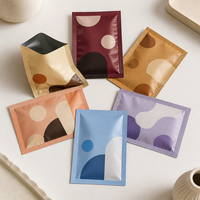 Sacs opaques imprimés sur mesure, pochettes à trois soudures latérales pour articles promotionnels, impression de logo en mosaïque