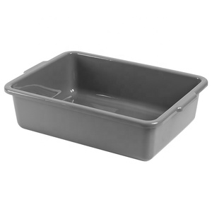 multi sizes restaurant commercial plastic dish tubs strong bearing ability Wash basin Box for Kitchen Organization/Storage