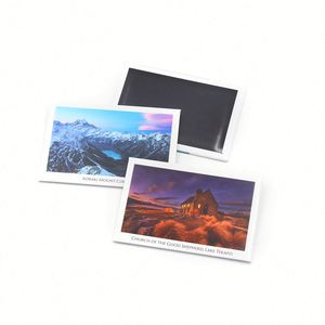 Wholesale Custom Photo Souvenir Tin <b>Fridge</b> Magnets Low MOQ Personalized Scenery Metal Refrigerator Magnet - Product Image 3