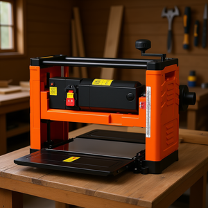 Raboteuse à bois de table, largeur 13 pouces, double rouleaux, moteur 1800W, pour bois durs et doux, rabotage d'épaisseur - Product Image 2