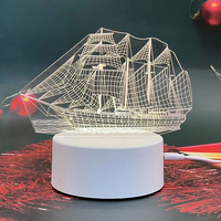 Lámpara de Noche con Ilusión 3D de Osito de Peluche, Lámpara de Mesa LED USB con Corazón, Regalo de Decoración para Dormitorio Infantil