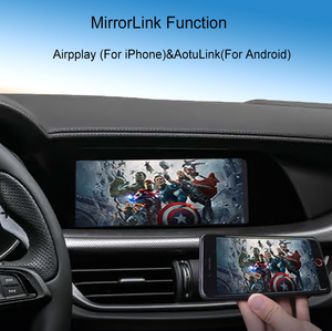 Aggiornamento Schermo GPS OEM per Jeep <span class=keywords><strong>Renegade</strong></span> 2013-2018 Lettore DVD per <span class=keywords><strong>Auto</strong></span> Radio Portatile da Cruscotto Apple Carplay Wireless Mirror Link - Product Image 6