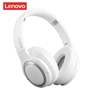 מכירה חמה של Lenovo- אוזניות ביטול רעשים אלחוטיות עם מיקרופון סטריאו בס היפי אוזניות בלוטות' מעל האוזן