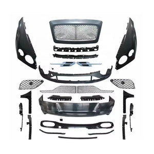 Mejora a Parrilla Delantera de Aleación de Aluminio Estilo 2017, Rejillas Laterales para Guardabarros, Kit de Carrocería para Bentley Continental GT, de Antiguo a Nuevo - Product Image 1