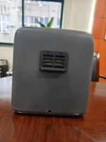 Friteuse à air numérique à écran tactile OEM 6L 1800W sans huile cuisson saine support antiadhésif minuterie contrôle de la température friteuse à air noire