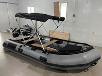 Bateau à pontons gonflable sur mesure au prix d'usine, bateau de pêche en PVC, bateau à pontons sportif pour les sports nautiques