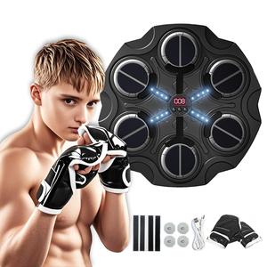 Cible de frappe électronique intelligente musicale pour l'entraînement à domicile des enfants – Cible de réaction pour le boxe - Product Image 1
