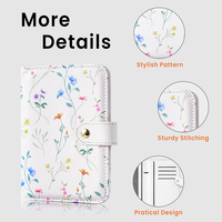 Dompet Passport Holder Anti-RFID JIANJI dari Bahan PU Solid dengan Slot untuk Pulpen & Kartu Kredit