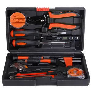 Conjunto de ferramentas de combinação grupo de ferramentas manuais de carpintaria ferramentas de manutenção elétrica