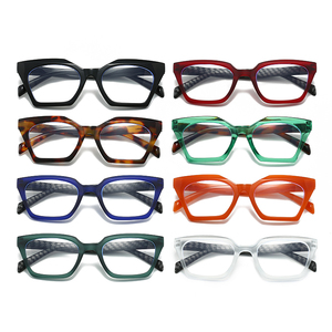 HS2189 1pc <span class=keywords><strong>Gafas</strong></span> <span class=keywords><strong>de</strong></span> <span class=keywords><strong>Lectura</strong></span> Unisex con Montura Cuadrada Completa <span class=keywords><strong>de</strong></span> PC, <span class=keywords><strong>Buena</strong></span> <span class=keywords><strong>Calidad</strong></span>, Bisagras <span class=keywords><strong>de</strong></span> Resorte, para Presbicia, Moda - Product Image 1