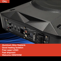 Qualité sonore Subwoofer mince de voiture de 8 pouces RMS 150W Strong bass Peak 1500W Strong bass Under Seat Car Active Subwoofer