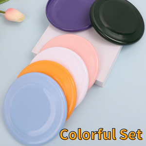 Disco Volante Multicolore Morbido e Leggero per Cani, Giocattolo Interattivo Naturale per Esterni - Product Image 4