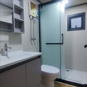 Modern <strong>A</strong>-<strong>Frame</strong> Modular Prefab House <strong>with</strong> Kitchen and <strong>Bathroom</strong> Low Cost Prefab House Kit Wooden <strong>Camper</strong> <strong>A</strong>-<strong>Frame</strong> Design - Product Image 5