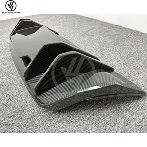 Diffuseur arrière en fibre de carbone sèche style Vorstein pour Audi R8 2016-2018, lèvre arrière en carbone, pièces de carrosserie, diffuseur en carbone - Product Image 3