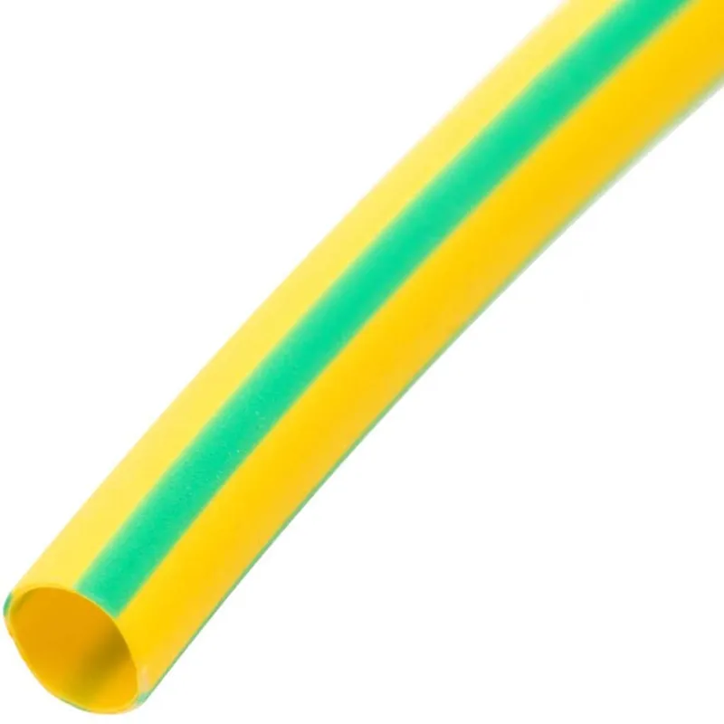 3:1 schrumpfen Verhältnis Gelb-Grün Schrumpfschlauch Polyolefin Material