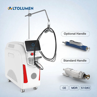 Appareil laser Alexandrite 755nm 1064nm à impulsions longues ND Yag pour l'épilation et le rajeunissement cutané avec écran tactile couleur 12 pouces