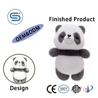 Jouets en peluche doux de haute qualité, repose-poignets, décoration de bureau, cadeau pour enfants, mini animaux en peluche, jouets panda