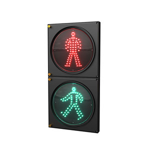 ZGSM rouge/vert <span class=keywords><strong>Stop</strong></span> and Go Light Led <span class=keywords><strong>feu</strong></span> de signalisation boîtier PC étanche 200mm(8 pouces) <span class=keywords><strong>feu</strong></span> de circulation - Product Image 4