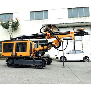 Kaishan 20m/25m/40m Minen-DTH-Rotationsbohrgerät mit Dieselmotor, Raupenbohrsystem für Sprenglöcher, Yuchai/Cummins Motor, 1850-5000N.<span class=keywords><strong>m</strong></span> Drehmoment - Product Image 3