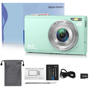 Appareil photo numérique 4K autofocus, capteur CMOS 48MP, carte SD, grand écran 2-3 pouces, reflex numérique, focale 4,5-54 mm, zoom 16x, selfie - Product Image 2