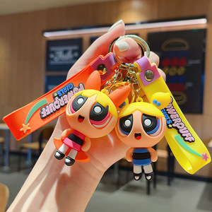 All'ingrosso piccola poliziotta feitiana serie modello 3D portachiavi in Silicone eco-friendly durevole cartone animato di vendita caldo - Product Image 2