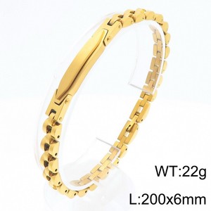 Nueva Cadena de Eslabones Curvos de Acero Inoxidable con Baño de Oro de 18k, Plata y Negro, Estilo Hip <span class=keywords><strong>Hop</strong></span>, 6mm de Ancho, Venta al Por Mayor - Product Image 5