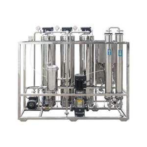 Grands réservoirs de prétraitement industriels en acier inoxydable 3000LPH Systèmes d'osmose inverse pour purificateur de traitement d'eau potable - Product Image 4