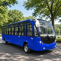 Navette électrique touristique avec accoudoirs robustes et auvent pour les hôtels de villégiature et les trajets sur les campus