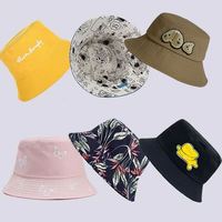 Desainer Mode Topi Nelayan Bermotif Bolak-Balik dengan Merek Kustom Harga Grosir Ember Es untuk Dijual Topi Ember Rapha Kustom