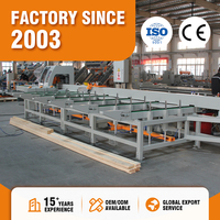Scie à découper automatique pour palettes en bois FENGKAI SF6060S, haute précision, haut niveau de sécurité, Sie PLC 380V, certifiée CE ISO